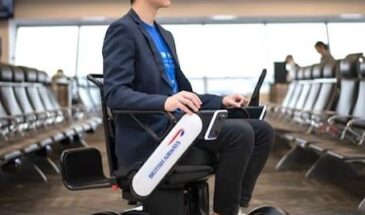Британские авиалинии испытывают автономные кресла-коляски в аэропорту Нью-Йорка
