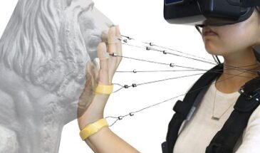 Новая VR-разработка имитирует ощущение касания к твердым предметам