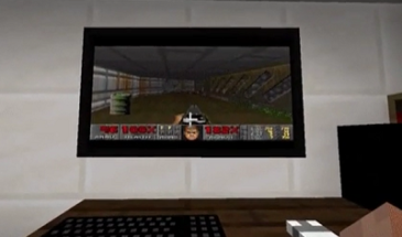 Новый мод позволяет играть в Doom внутри Minecraft