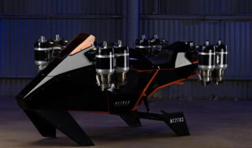 Mayman Aerospace представил прототип летающего мотоцикла Speeder