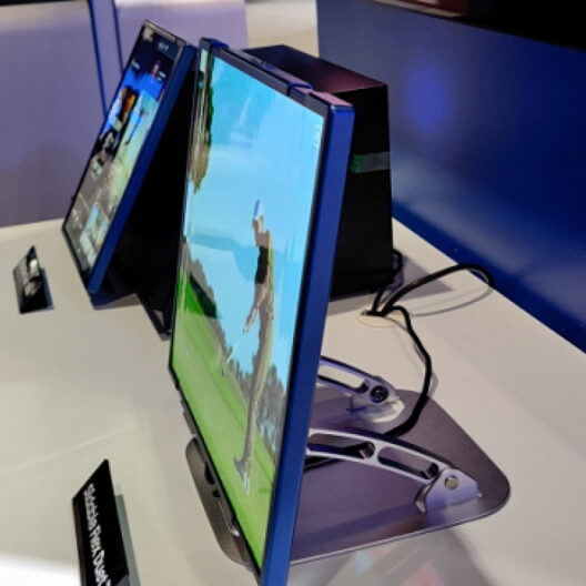 Intel и Samsung показали дисплей с раздвижным экраном