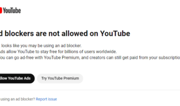 YouTube тестирует блокировку блокировщиков рекламы