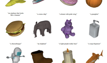 3D-модели по текстовому запросу: новый ИИ