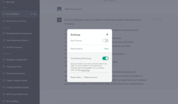 OpenAI поменяло управление данными в ChatGPT