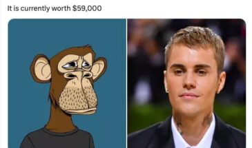 Джастин Бибер потерял $1,2 млн на инвестициях в NFT