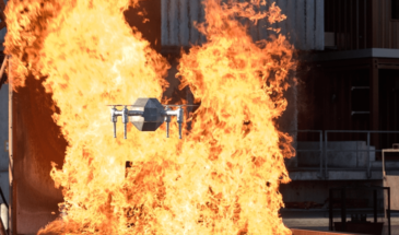 Разработан дрон для пожарной охраны