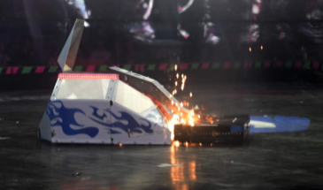 В Подмосковье завершился первый отборочный тур «Битвы роботов»