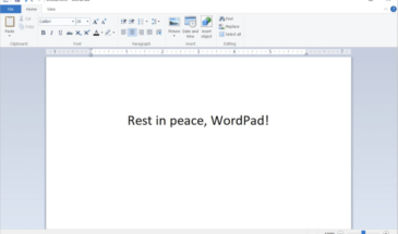 Microsoft прекращает поддержку WordPad