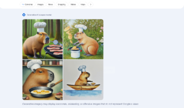 Google интегрировала генерацию картинок в поиск