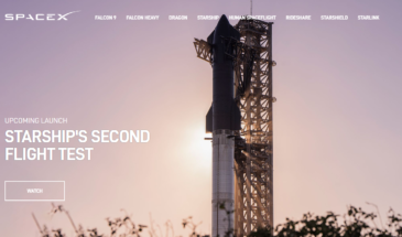 SpaceX запустила ракету Starship в суборбитальный полет