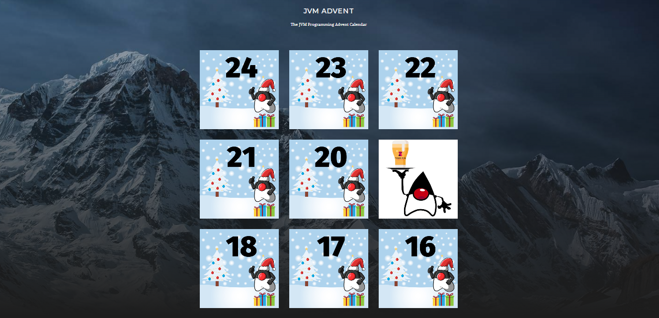 Java Advent