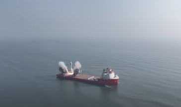 Китай впервые запустил коммерческую ракету-носитель Gravity-1 с тремя спутниками