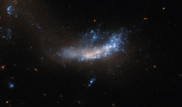 «Хаббл» запечатлел взрыв сверхновой в 2,5 миллиарда раз ярче Солнца