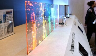 Samsung представила прозрачные microLED-экраны