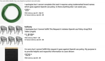 На Amazon сбой: названия товаров поменялись из-за использования ChatGPT