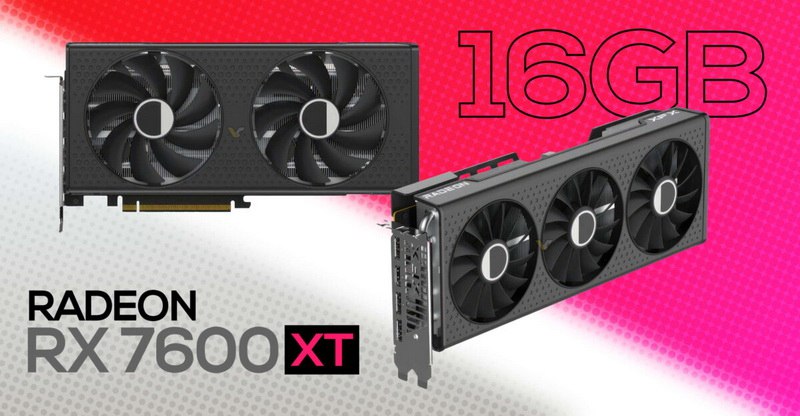 видеокарты Radeon RX 7600 XT Speedster SWFT 210