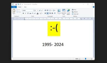 WordPad удален из новой сборки Windows 11 после 28 лет работы