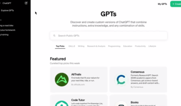 OpenAI запускает магазин пользовательских чат-ботов на базе ИИ