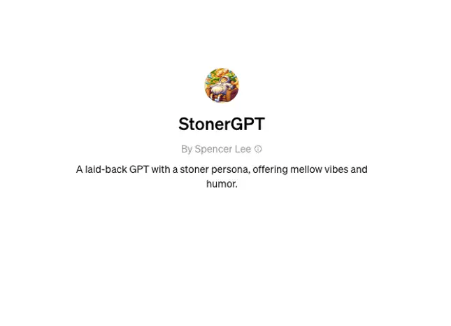 Чат-бот Stoner GPT