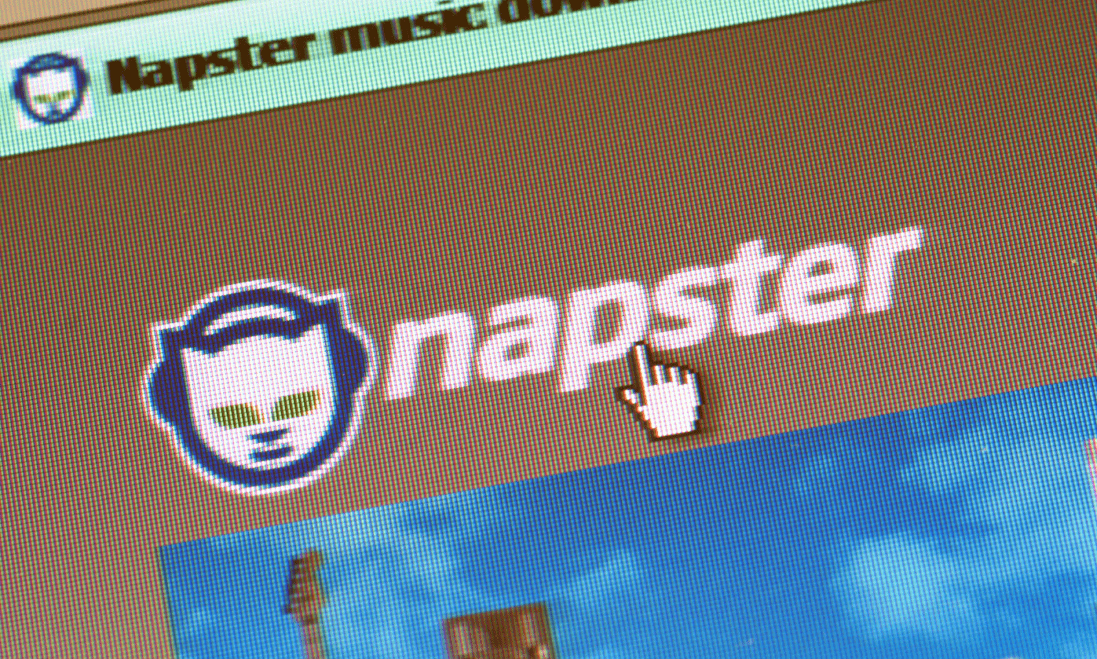Скриншот интерфейса Napster. Фотография: pixel.pix 