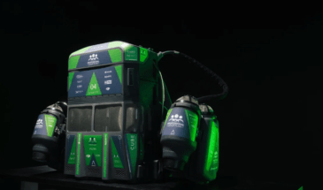 В Дубае впервые проведена серия гонок на реактивных ранцах