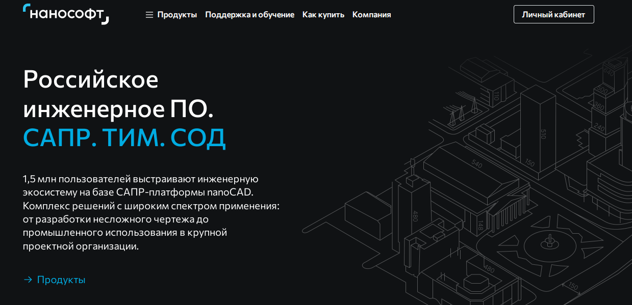 NanoCAD от «Нанософт»