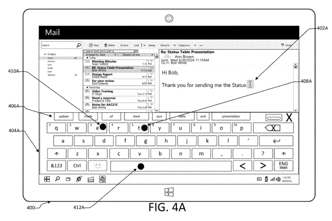 Рисунок из патента Microsoft.