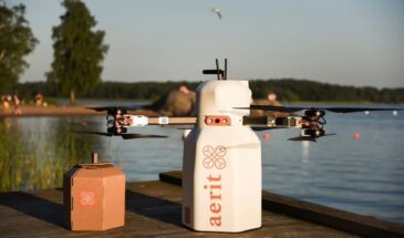 В Швеции будут доставлять продукты с помощью мультикоптеров-«бидонов»