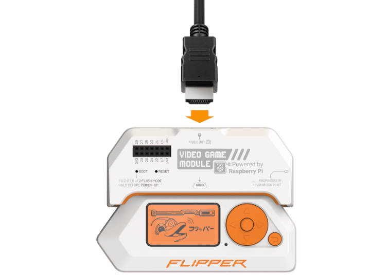 подключение Video Game Module 