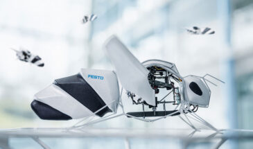 Festo представила бионических роботов-пчел BionicBee