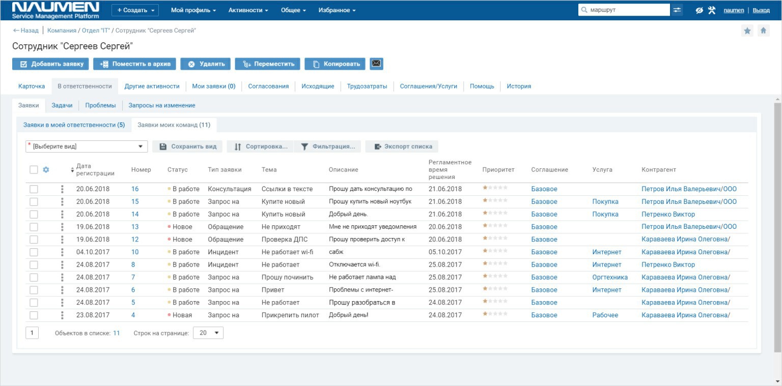 Naumen ServiceDesk