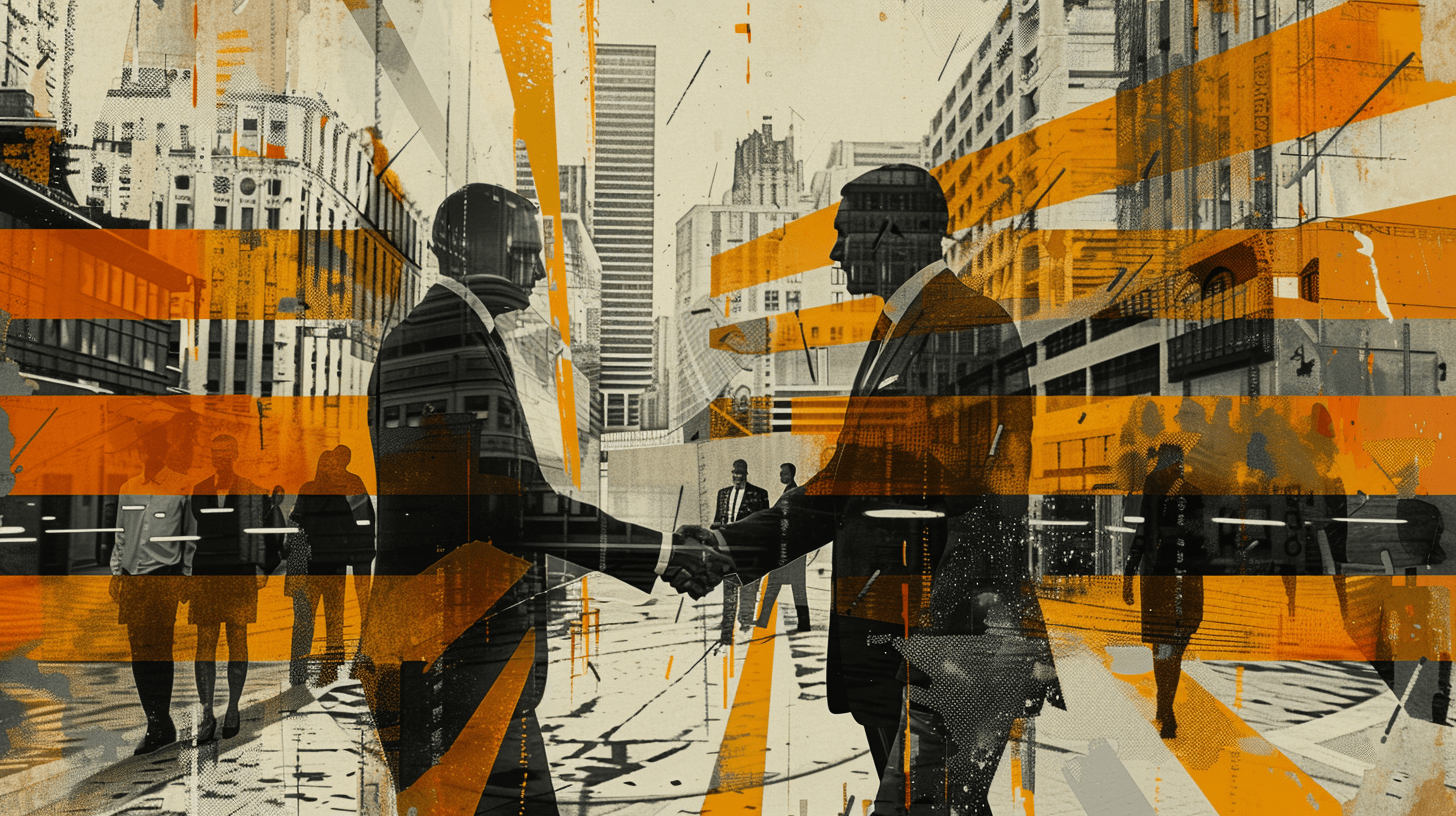 небоскребы, люди