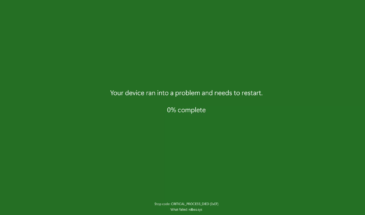 Синего «экрана смерти» в Windows больше не будет