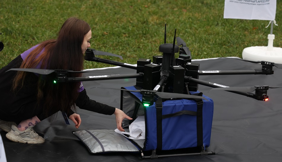 РВБ тестирует беспилотную доставку грузов