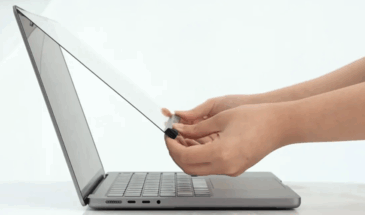 Encurricuit разработала накладку для экрана MacBook, превращающую его в сенсорный дисплей