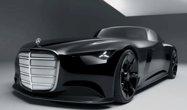 Mercedes-Benz представил электрокар, который заряжается от солнца