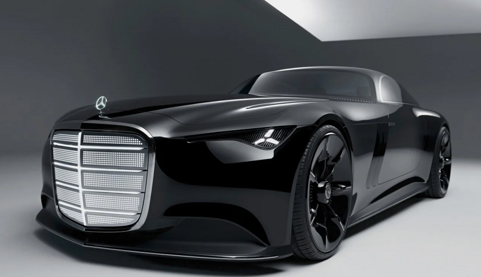 Mercedes-Benz представил электрокар, который заряжается от солнца