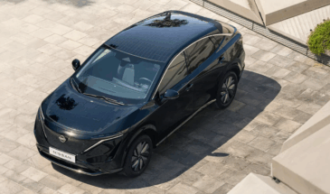 Nissan представил концепт Ariya на солнечных батареях
