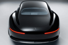 Mercedes-Benz представил электрокар, который заряжается от солнца