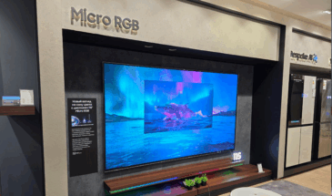 Samsung представила первый в мире телевизор с подсветкой Micro RGB