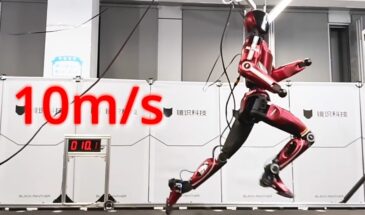 Китайский робот-гуманоид Bolt развил рекордную скорость бега — 10 м/с