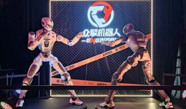 В Китае запустили первую бесплатную лигу по боям человекоподобных роботов