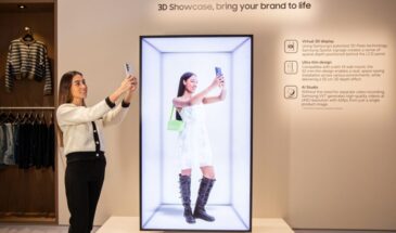 Samsung представила пространственный 3D-дисплей, не требующий очков