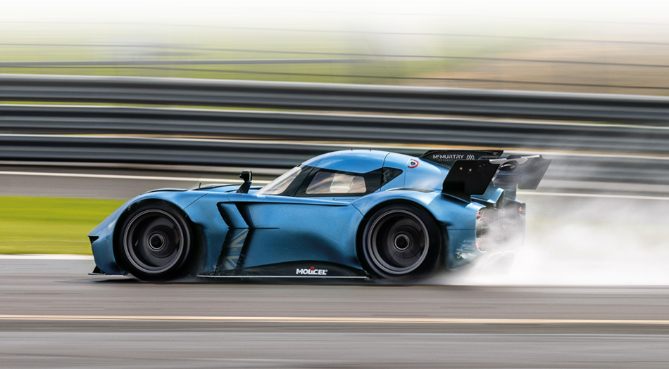 Британцы запустили в производство электромобиль  с разгоном до сотни за 1,5 секунды, который едет по потолку