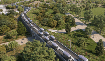 Электрические капсулы по вызову тестируют в качестве альтернативы общественному транспорту