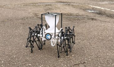 Напечатанный на 3D-принтере робот использует ветер вместо батарей