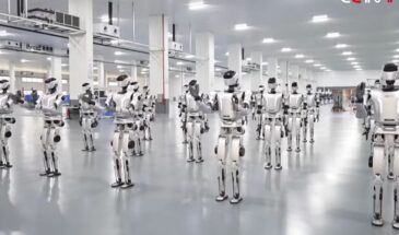 Новый завод по производству человекоподобных роботов выпускает одну единицу каждые 30 минут