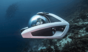 Туристический подводный аппарат для погружений на глубину 1000 метров разработали в Китае