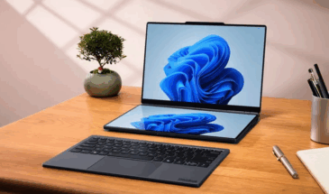 Lenovo представила модульный ноутбук со съемным экраном