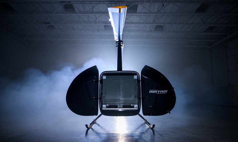 Robinson представил беспилотную модификацию вертолета R66 Turbinetruck